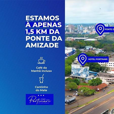 Hotel Portinari Ponte Da Amizade フォス・ド・イグアス エクステリア 写真