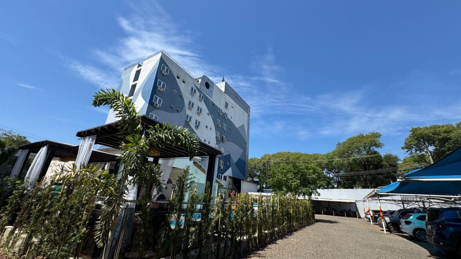 Hotel Portinari Ponte Da Amizade フォス・ド・イグアス エクステリア 写真